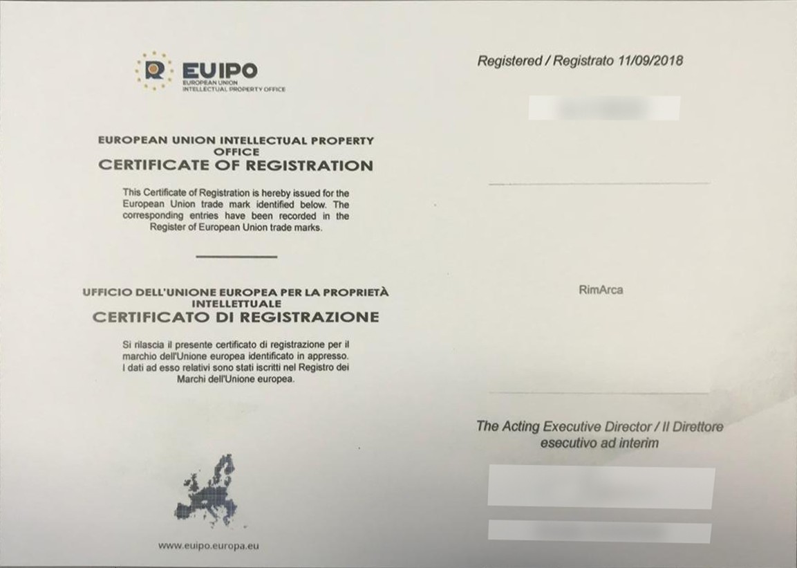 EU trademark registration