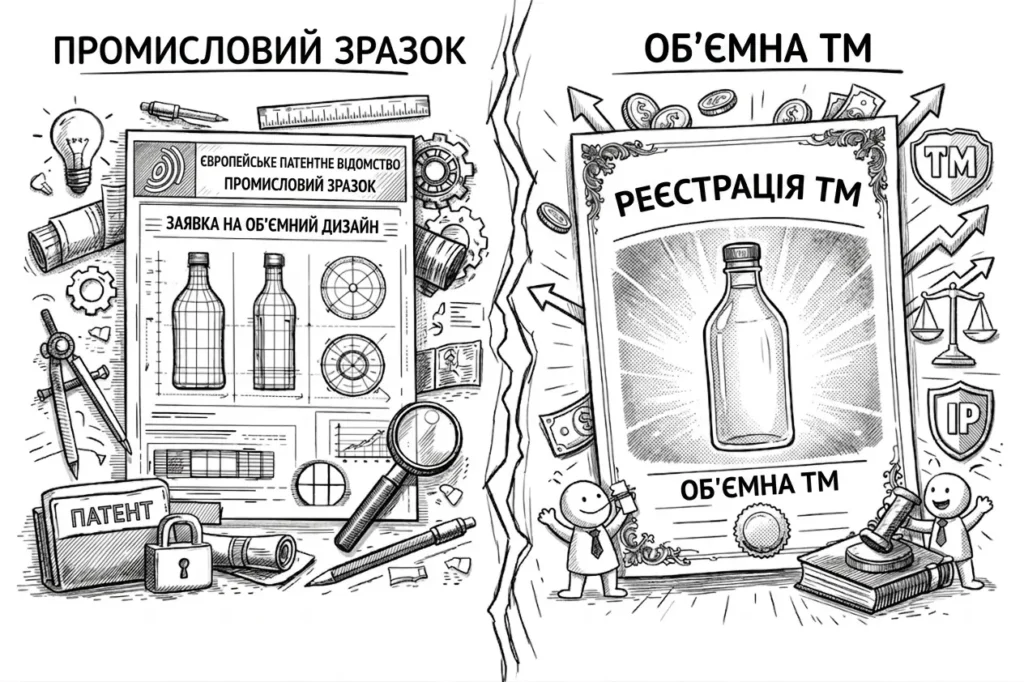 Битва за форму: 3D-торгові марки vs промислові зразки