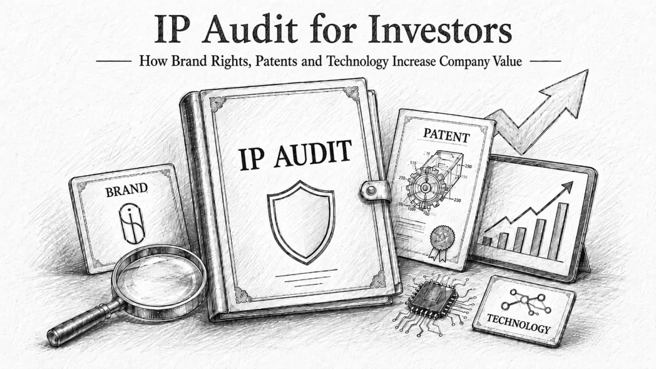 IP Audit for Investors: How Brand Rights, Patents and Technology Increase Company Value