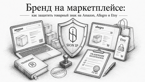 Бренд на маркетплейсе: как защитить товарный знак на Amazon, Allegro и Etsy