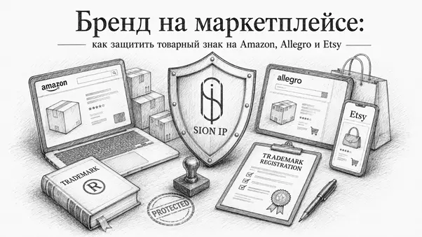 Бренд на маркетплейсе: как защитить товарный знак на Amazon, Allegro и Etsy